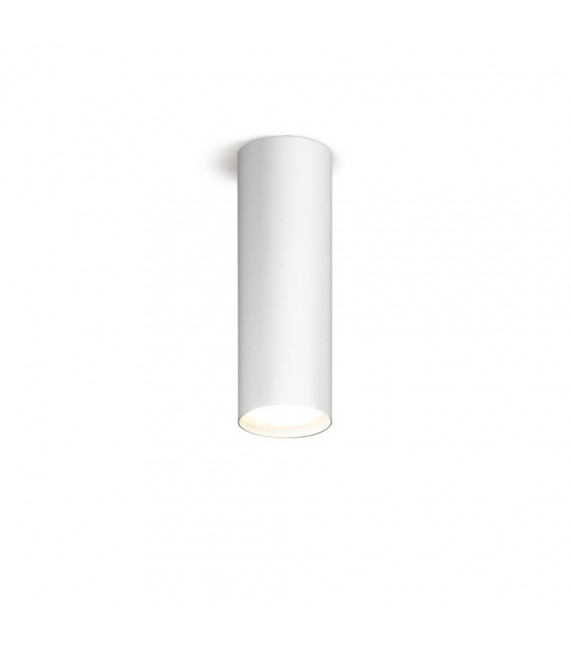 Spot Downlight Tube blanc 1 ampoule 23,5cm