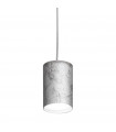 Suspension design Tube Argent 1 ampoule 1cm