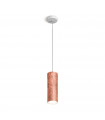 Copper Tube designer pendant light 1 bulb 23.5cm