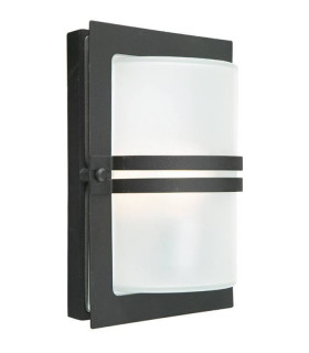 Applique moderne Basel Noir 1 ampoule 31cm