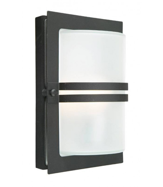 Aplique moderno Basel Negro 1 bombilla 31cm