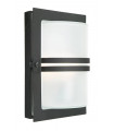 Applique moderne Basel Noir 1 ampoule 31cm