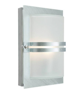 Wall light Basel Galvanized 1 bulb 31cm