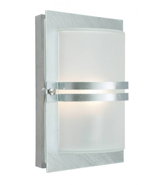 Wall light Basel Galvanized 1 bulb 31cm