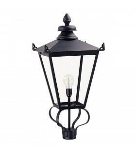 Lanterne de jardin Wilmslow Noir 1 ampoule 82,5cm
