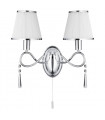 plafonnier ventilateur vintage 2 ampoules e27 max 60w brun patiné
