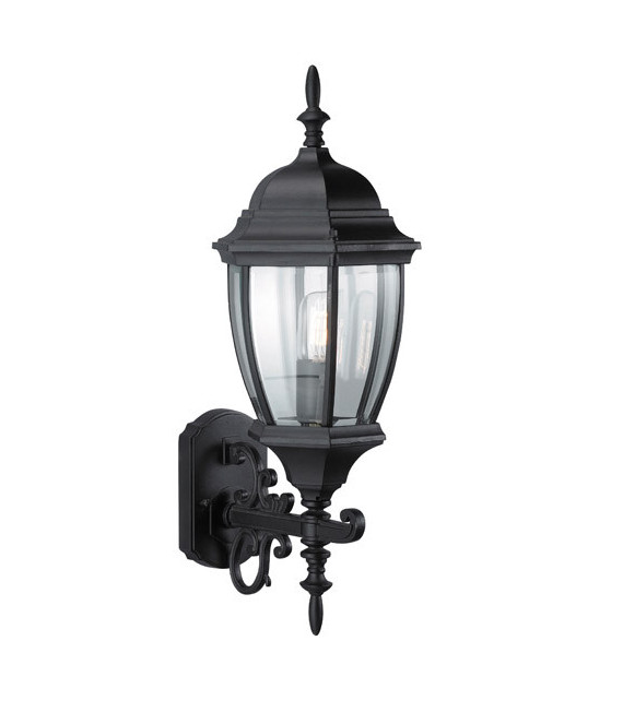 Lanterna da giardino Lotta Black Metal 1 lampadina 62cm