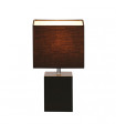 Lampe de table Bara Marron 1 ampoule 28,5cm