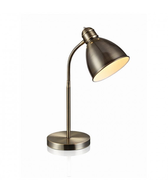 Tischlampe Nitta Antik Metall 1 Glühbirne 43cm