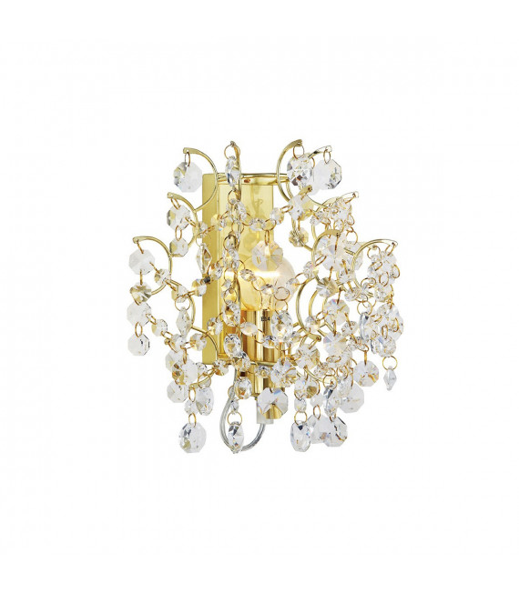 Applique design Sofiero Métal Laiton 1 ampoule 21cm