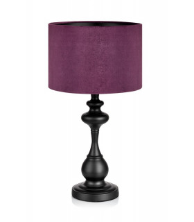 Lampe de table Connor Métal Noir 1 ampoule 45cm