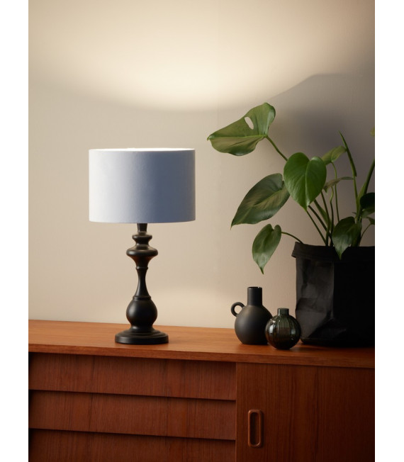 Table lamp Connor Metal Black 1 bulb 45cm