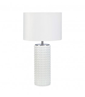 Lampe de table Proud Verre blanc 1 ampoule 65cm