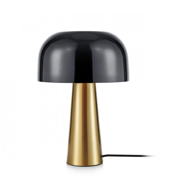 Lampe de table Blanca Métal Bronze 1 ampoule 35cm