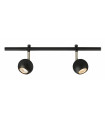 Spotlight Expand Metal Black 2 bulbs 17cm