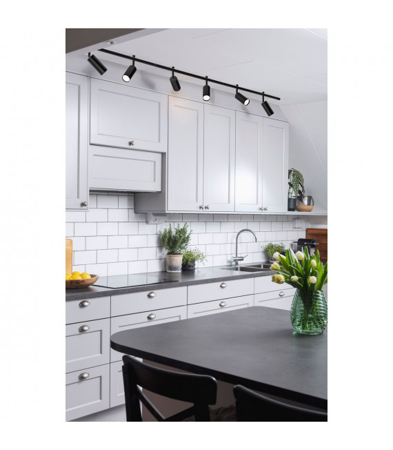 Faretto Expand Metal Black 2 lampadine 20cm