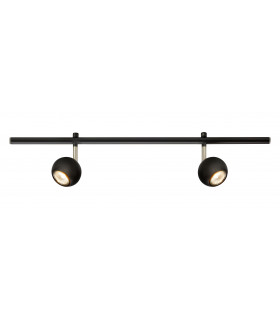 Faretto Expand Metal Black 2 lampadine 17cm