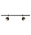 Spotlight Expand Metal Black 2 bulbs 17cm