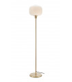 Floor lamp Sober Metal Brushed brass 1 bulb 140cm