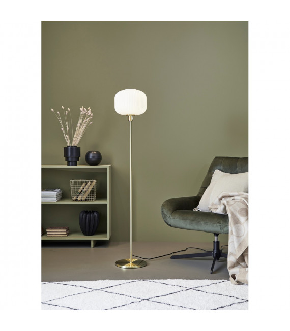 Lampada da terra Sober Metal Ottone spazzolato 1 lampadina 140cm