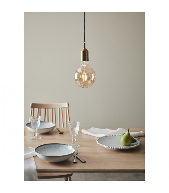 Sospensione design Bronx Metallo Bronzo 1 lampadina 10cm