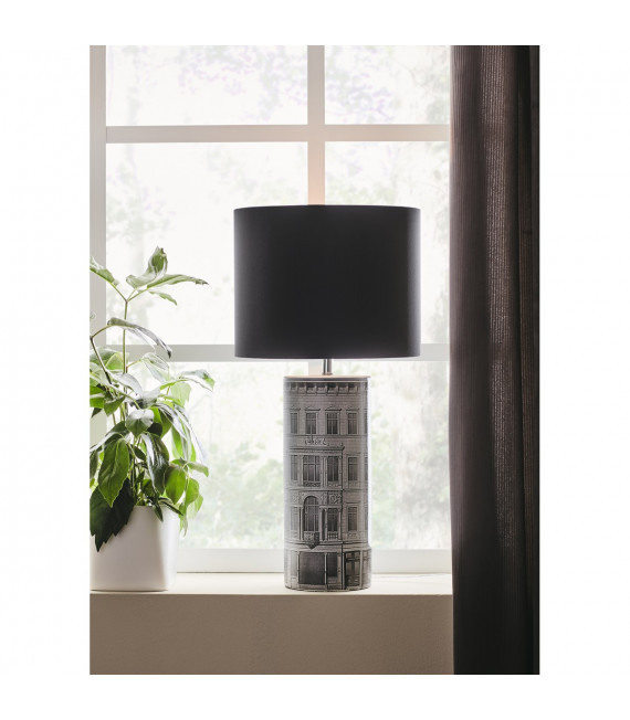 Lampe de table Ichi Céramique Gris 1 ampoule 64cm