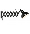 Wall light Riggs Black Metal 1 bulb 21cm