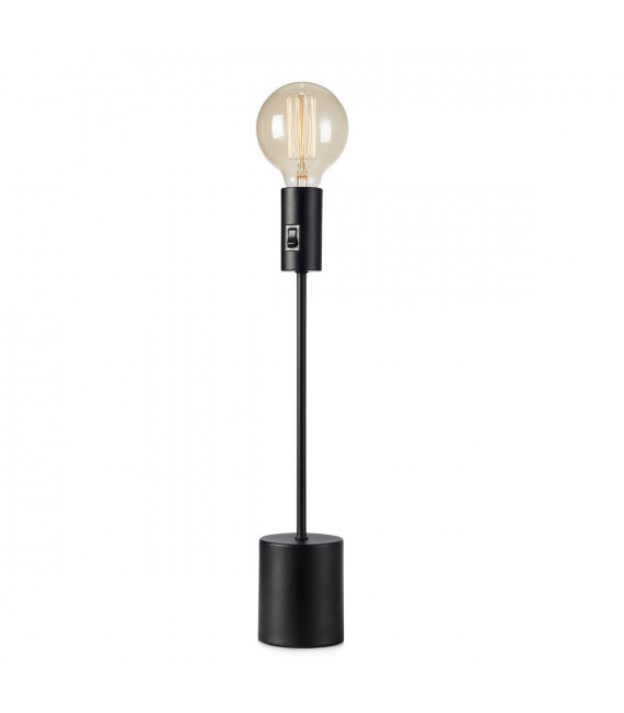 Lampe de table Capital Métal Noir 1 ampoule 44cm