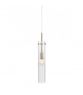 Design suspension Tubo Metal Steel 1 bulb 48.5cm
