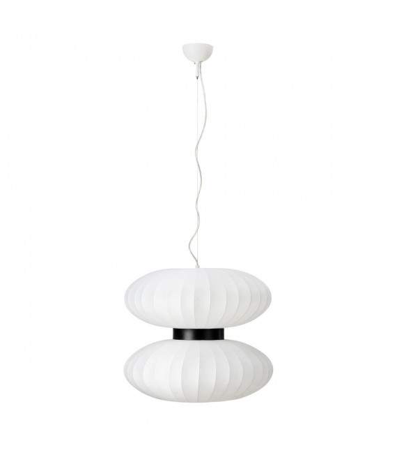 Plafonnier Daburu Métal Noir 2 ampoules 47cm