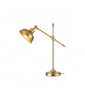 Grimstad Metal Latón sobremesa 1 bombilla 56,5cm