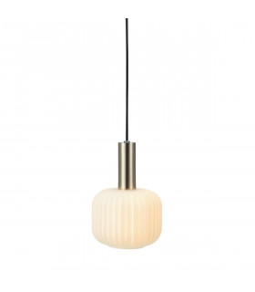 Ciondolo Sober Metal Steel 1 lampadina 23cm