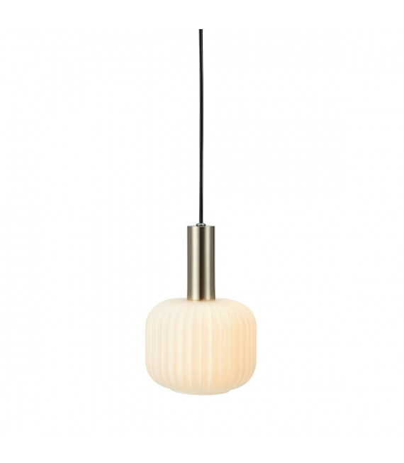 Ciondolo Sober Metal Steel 1 lampadina 23cm