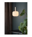 Suspension Sober Métal Acier 1 ampoule 23cm