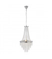 Chandelier Allington Metal Chrome 3 bulbs 68cm