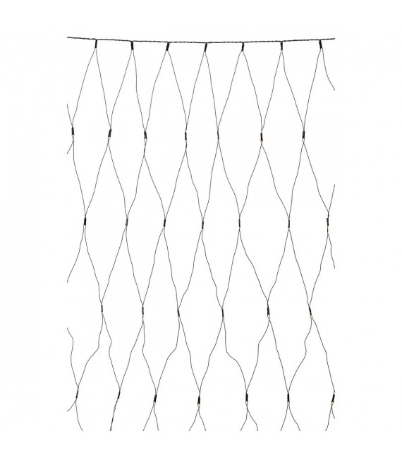 Garten PVC schwarze Deckenleuchte 160 Birnen 2cm