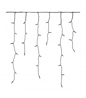 Plafoniera da giardino in PVC nero 160 lampadine 2cm