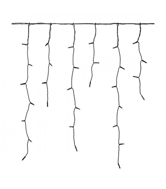 Garten PVC schwarze Deckenleuchte 160 Birnen 2cm