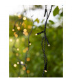 Garden PVC black ceiling light 160 bulbs 2cm