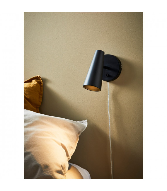 Spotlight Crest Black Metal 1 bulb 17cm