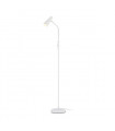 Crest desk lamp White metal 1 bulb 145cm