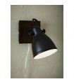 Spot Native Bois Marron 1 ampoule 18,5cm