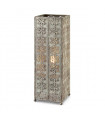 Table lamp Agra Gray Metal 1 bulb 33.5cm