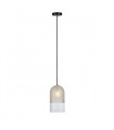 Design suspension Cope Black Metal 1 bulb 27cm