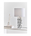 Family table lamp White ceramic 1 bulb 61.5cm