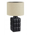 Table lamp Cuscini Ceramic Black 1 bulb 57cm