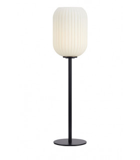 Globe table lamp Cava Metal Black 1 bulb 55cm
