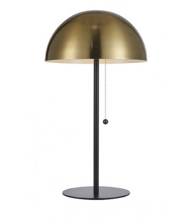 Dome Tischlampe Black Metal 2 Glühbirnen 54,5cm