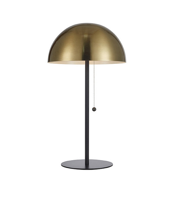 Dome Tischlampe Black Metal 2 Glühbirnen 54,5cm