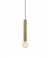 Suspension design Sencillo Métal Laiton 1 ampoule 35cm